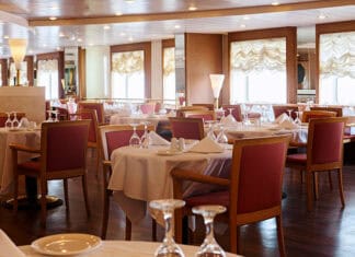 Minoan Lines restaurant
