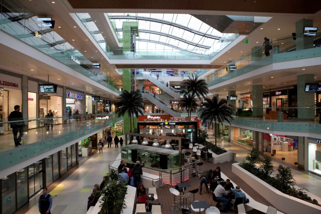 Athens Metro Mall interior
