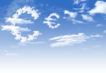 euro shaped clouds
