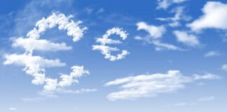 euro shaped clouds