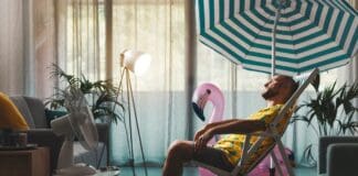 home vacation, staycation, source: Shutterstock