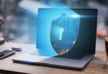 quantum computing cyber security laptop, source: Shutterstock