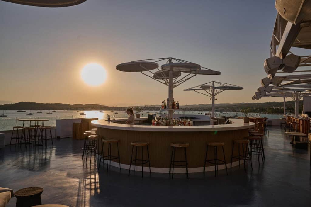 Qurio Rooftop Bar at Nikki Beach Resort & Spa Porto Heli