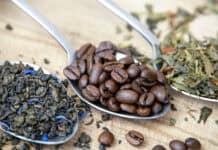 coffee and tea, source: Shutterstock