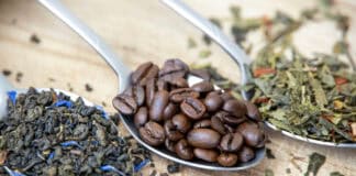 coffee and tea, source: Shutterstock