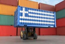 Greek container, greek exports, source: Shutterstock