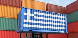 Greek container, greek exports, source: Shutterstock
