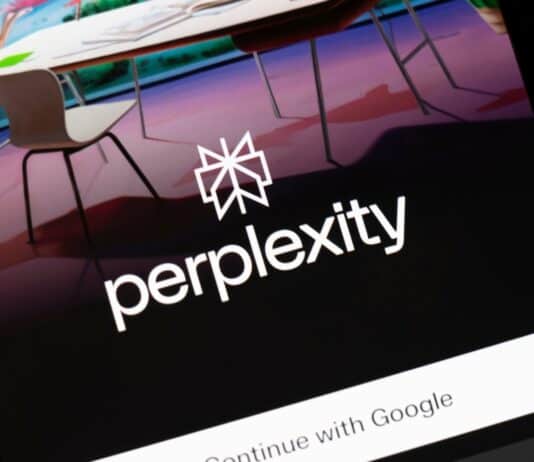 Perplexity AI screen, source: daily_creativity / Shutterstock.com