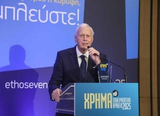 Ν. Μακρόπουλος στα Επιχειρηματικά Βραβεία ΧΡΗΜΑ 2025: Το 1ο βραβείο υψηλών ρυθμών ανάπτυξης επιβεβαιώνει τον μετασχηματισμό της ΕΥΡΩΠΗ Holdings