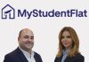Η φοιτητική κατοικία ως επένδυση: Γιατί αποκτά νέα δυναμική σε ταραγμένους καιρούς MyStudenFlat, εικαστικό με λογότυπο και ιδρυτές