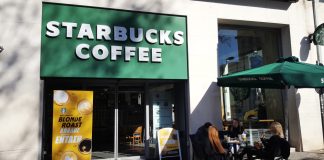 Starbucks in Athens, source: Shutterstock