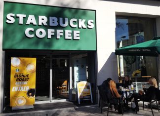 Starbucks in Athens, source: Shutterstock