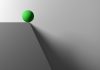 Point of no return (?) Ball on the edge, source: Shutterstock