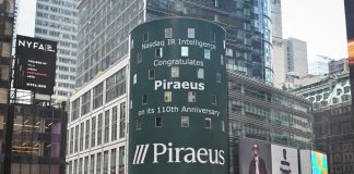 H Νέα Υόρκη γιόρτασε τα γενέθλια της Piraeus με ρεκόρ κεφαλαιοποίησης