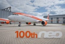 Η easyJet ανακοινώνει την παραλαβή του 100ού αεροσκάφους NEO