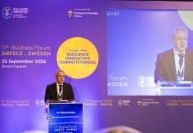 11ο Επιχειρηματικό Φόρουμ Ελλάδας–Σουηδίας, Θ. Ντόκος: Εθνική ασφάλεια σε μια εποχή πολιτικής και τεχνολογικής πολυπλοκότητας